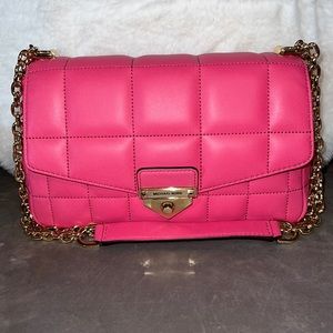 Michael Kors Large Chain Soho Shoulder Bag